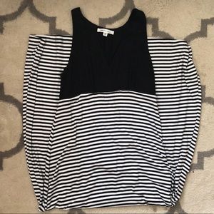 Karen Kane striped maxi